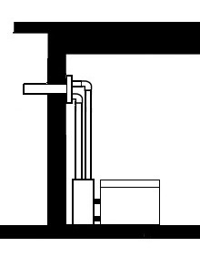 リンナイ チャンバートップアダプタC HL-CTC 24-1642 給湯部材 給湯オプション Rinnai - 1